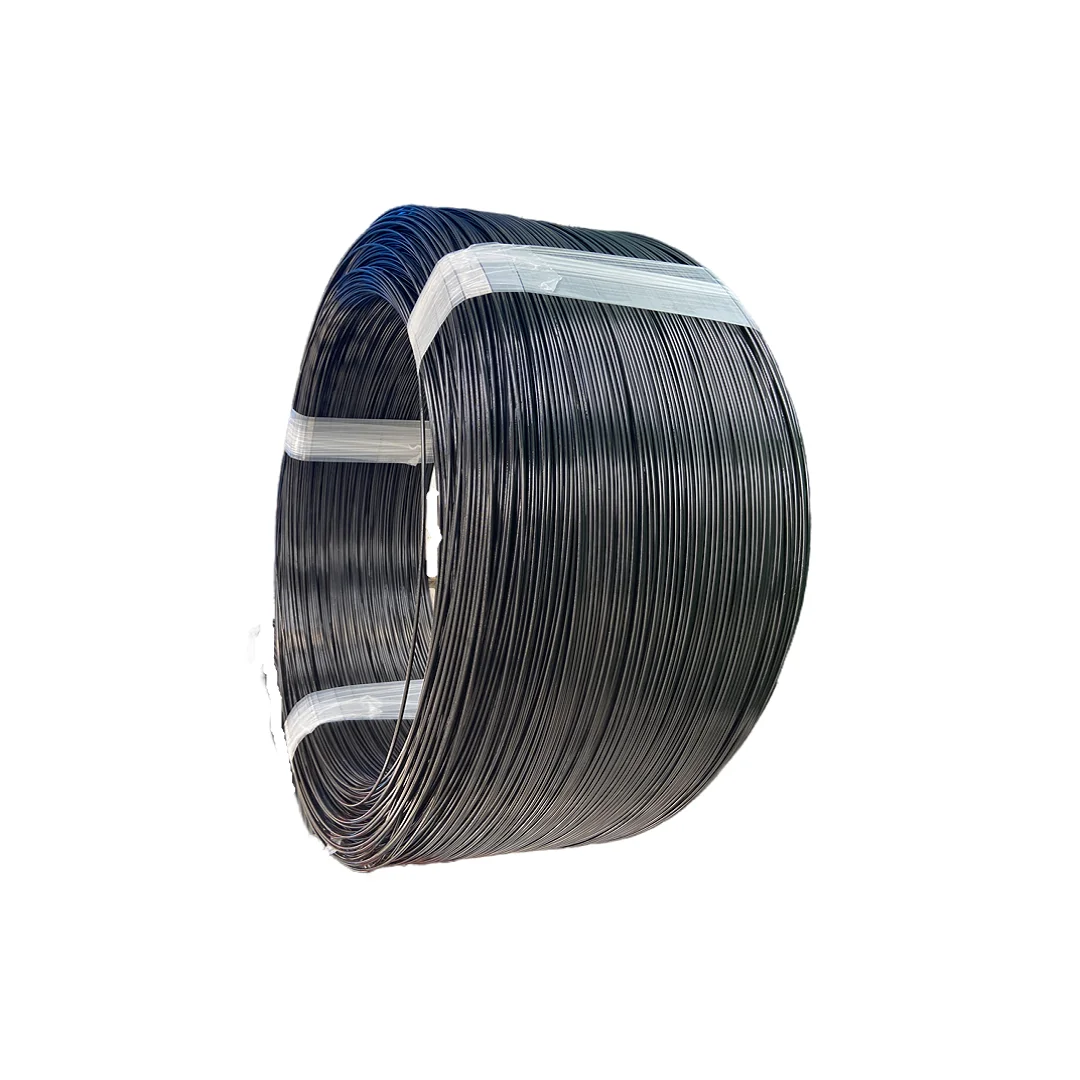 Oil tempered spring steel wire and high tensile spring steel wire