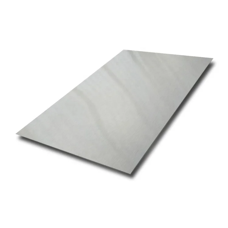201 316 ba cold rolled No. 4 brushed finish 02mm 03mm thick stainless steel sheet cut edge pe