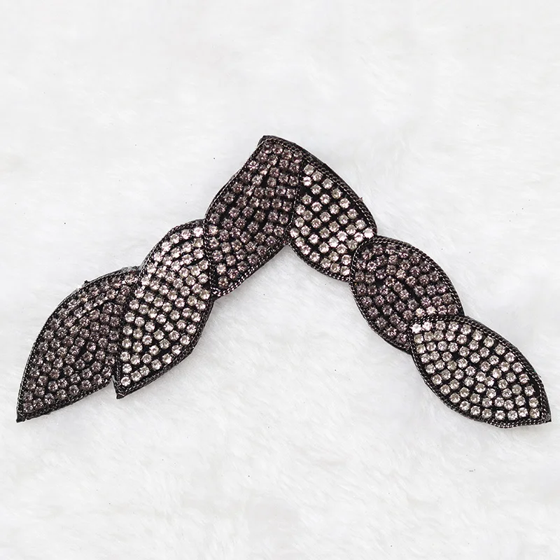 wholesale glass rhinestones glue shoe accessories sandal flip flops decorations