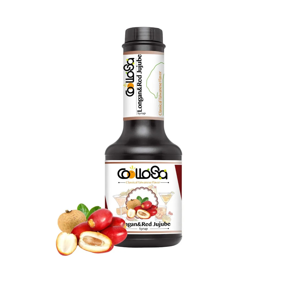 Longan and Red Jujube monin syrup flavors