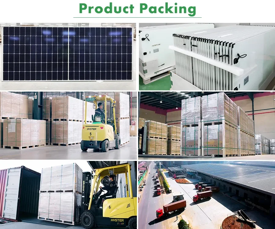 SOLAR Solar Energy Panels 550 Watts High Efficient Mono Photovoltaic 540W 550 W 560W Black Solar Panels