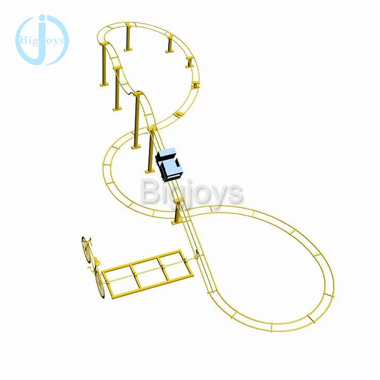 roller coaster ride mini shuttle  adventure park partent kids roller coaster