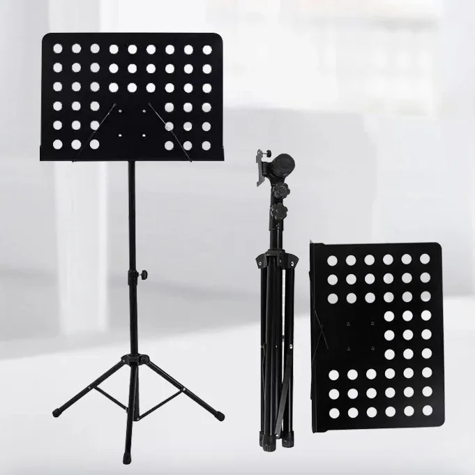 4 вида цветов складной портативный дирижер нот музыкальный стенд