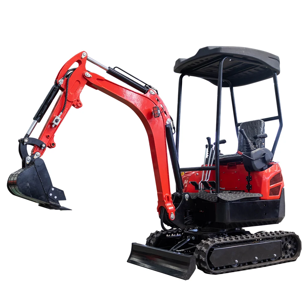 Excavator Mini Digger Machine Minibager 1800kg 1.8 Ton Pelle Mini Excavator