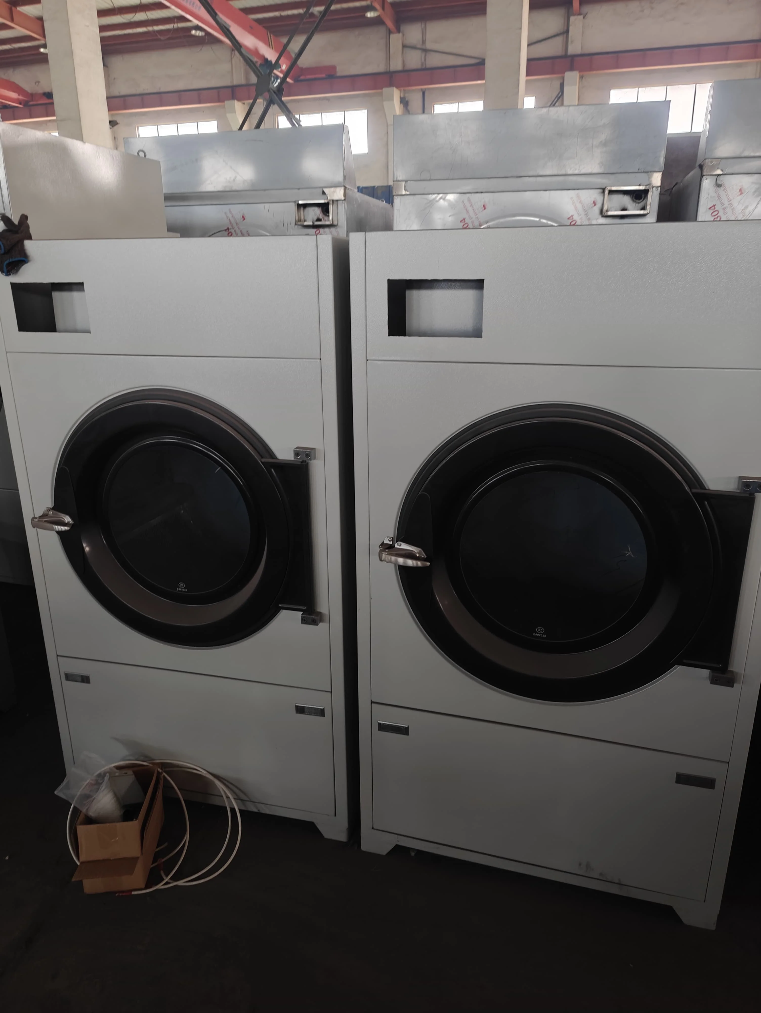 Commercial 15-50 kg Automatic Drum Dryer for Laundry Electric and Steam Fuel with Motor for Textile Material