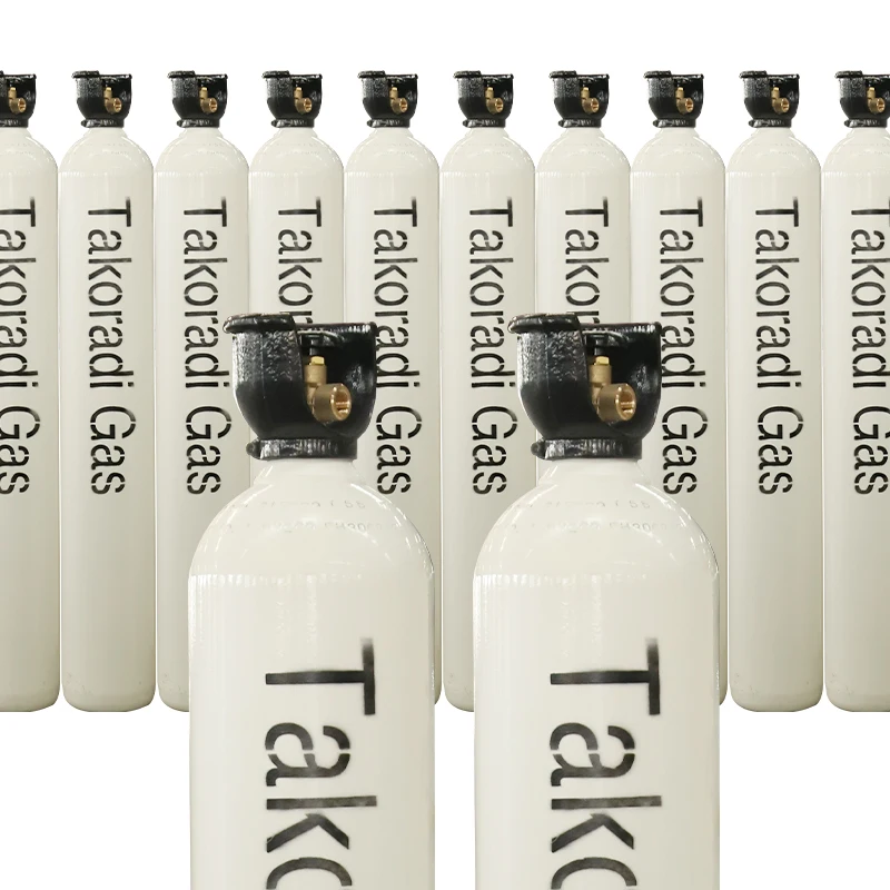 Oem High Pressure Seamless Gas Cylinders With Work Pressure 300 Bar For Industrial Gas