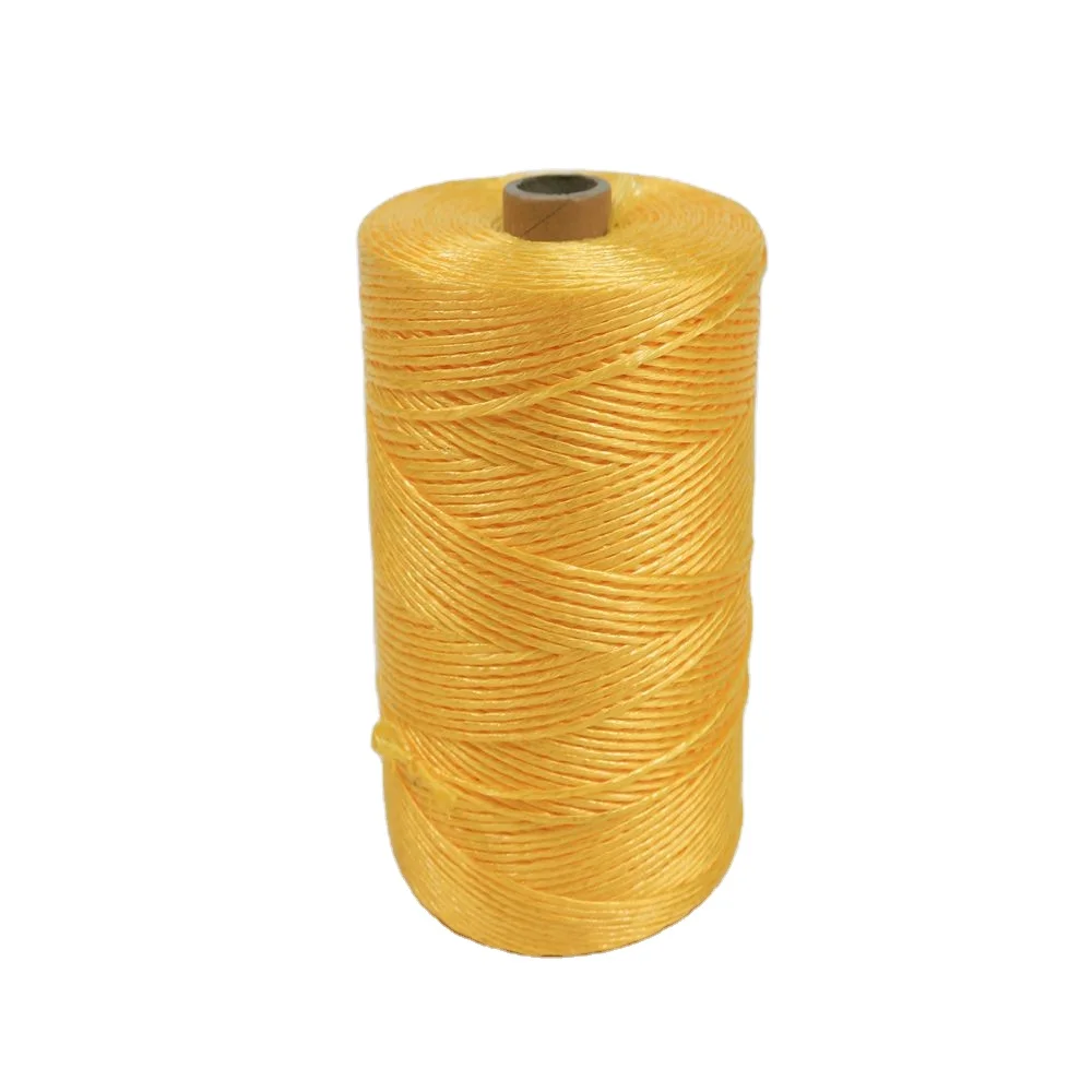 yellow multifilament yarn Polypropylene twine