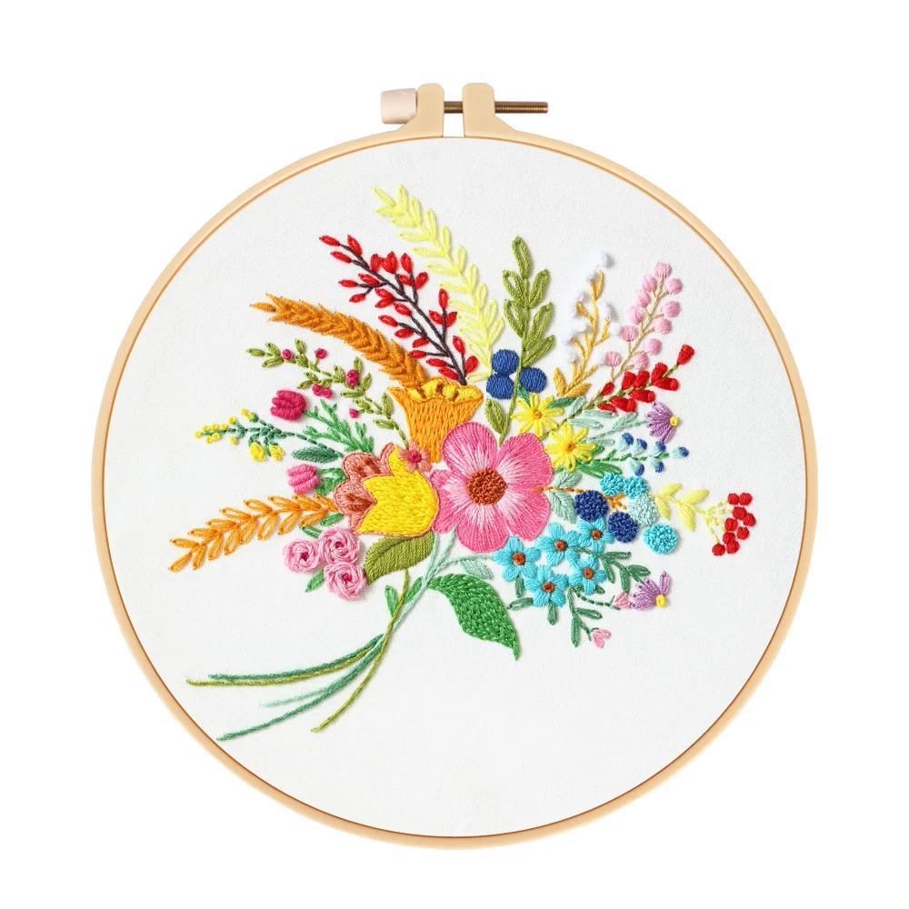 
2021 new design cross stitch kits diy embroidery knitting kit with instructions for livingroom 