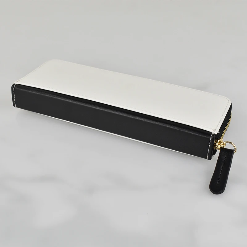 Professional Custom Simple Multifunctional Pencil Pouch Pu Leather Printing Pattern Cartuchera Unicorn Pencil Pouch For Girls