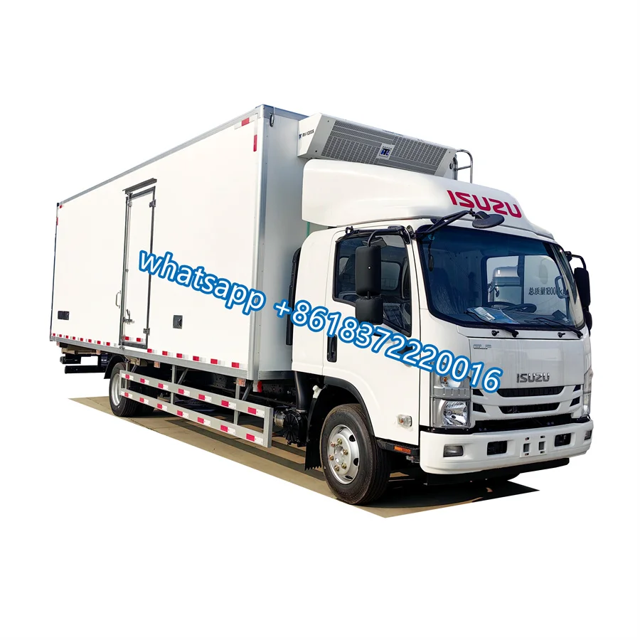 8 т 10 isuzu npr 700p морозильник Фургон Грузовик для перевозки овощей Фрукты Мясо хорошая цена продажи