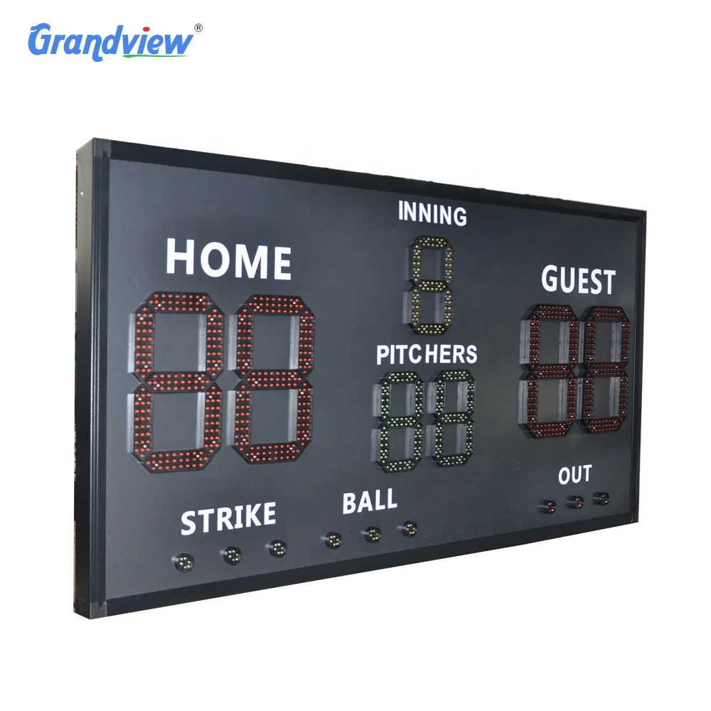 outdoor waterproof scoreboard portable led electronic basketball swimming competition scoreboard