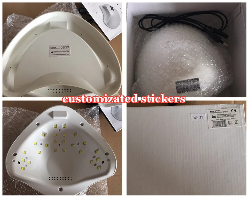 
2020 Hot Selling Best Cheapest 48 Watt Sun 5 Gel Polish Private Label Fast Dryer Custom Led UV Nail Technician Lamp Machine 