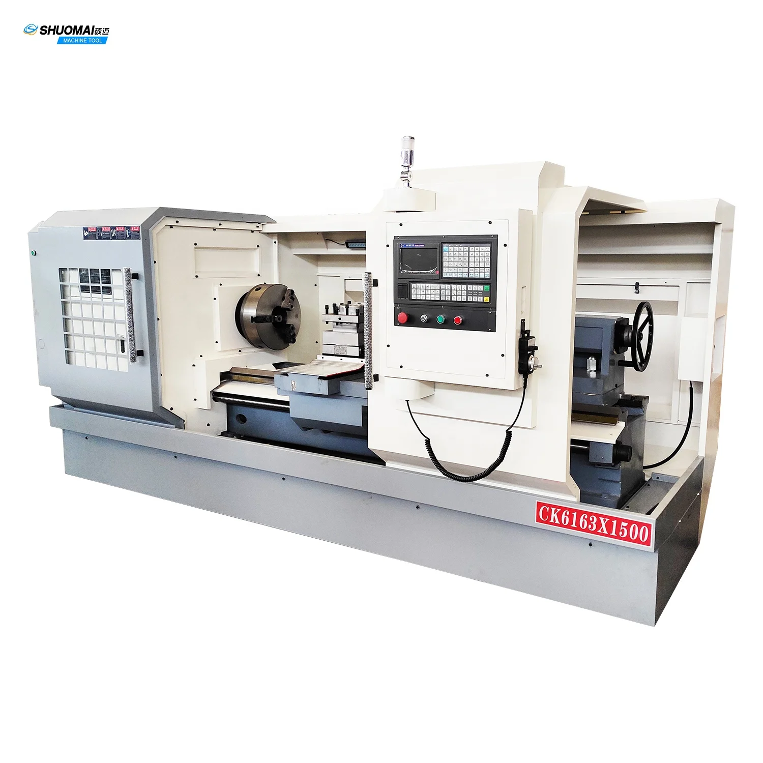 CK6163x1000 1500 2000 3000mm CNC lathe turning machine GSK Seimens Fanuc System