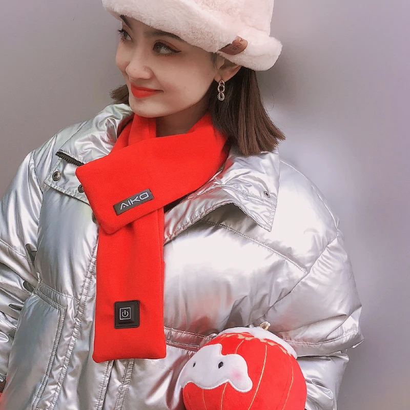 Newest Comfortable Graphene Rechargeable Intelligent Winter Neck Protection Heated Scarf