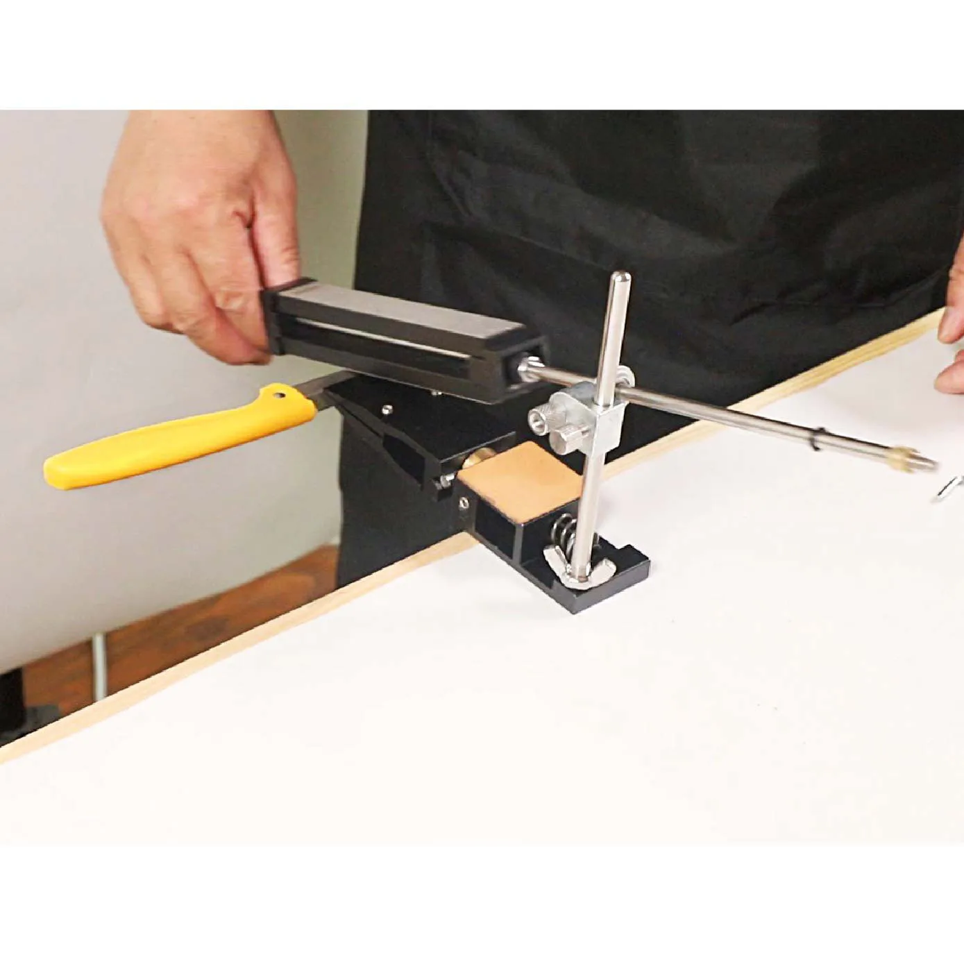 New Diamond Tool Adjustable Sharpening System Fixed Angle Knife Sharpener For Kitchen