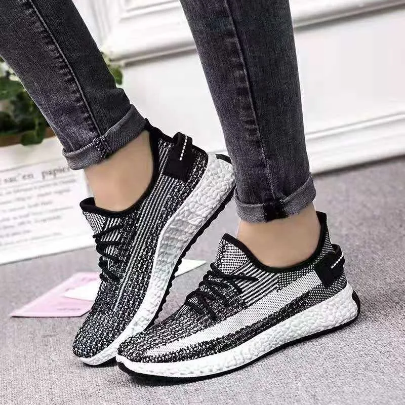 Fashion Women New Style Sock Sport Shoes Casual Knitted Sock Sneakers for Girls Comfortable and breathable daily running sports