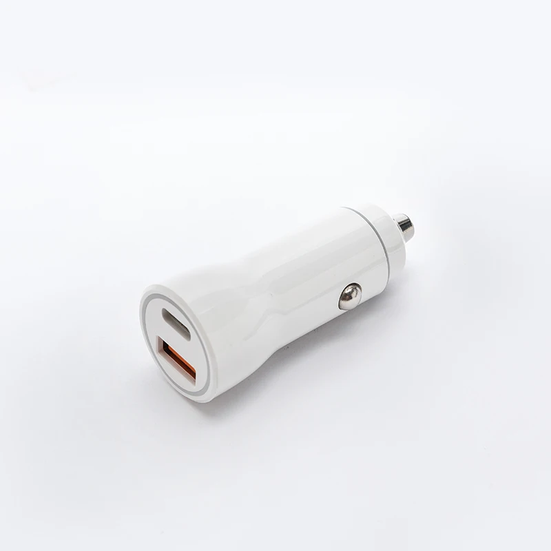 38W Dual USB Type C Car Charger For iPhone15 14 13 12 Pro X Xiaomi Samsung Car Adapter Charger