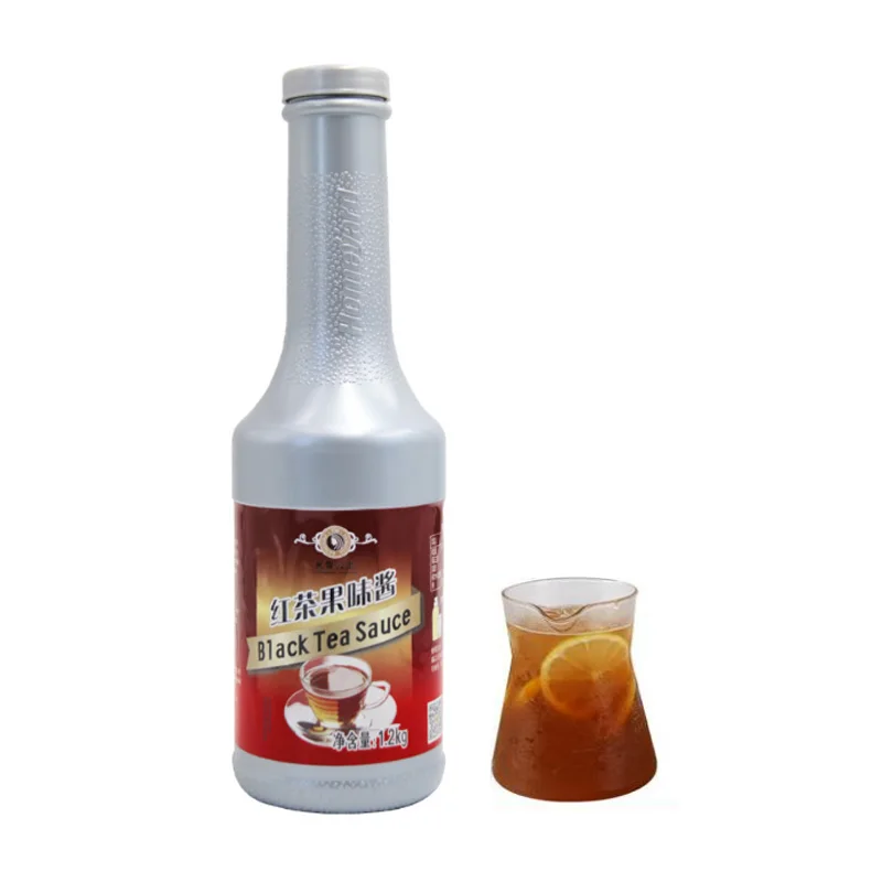 Healthy Black Tea Fruit Sauce Concentrated Juice Drink Pulp 1.2kg