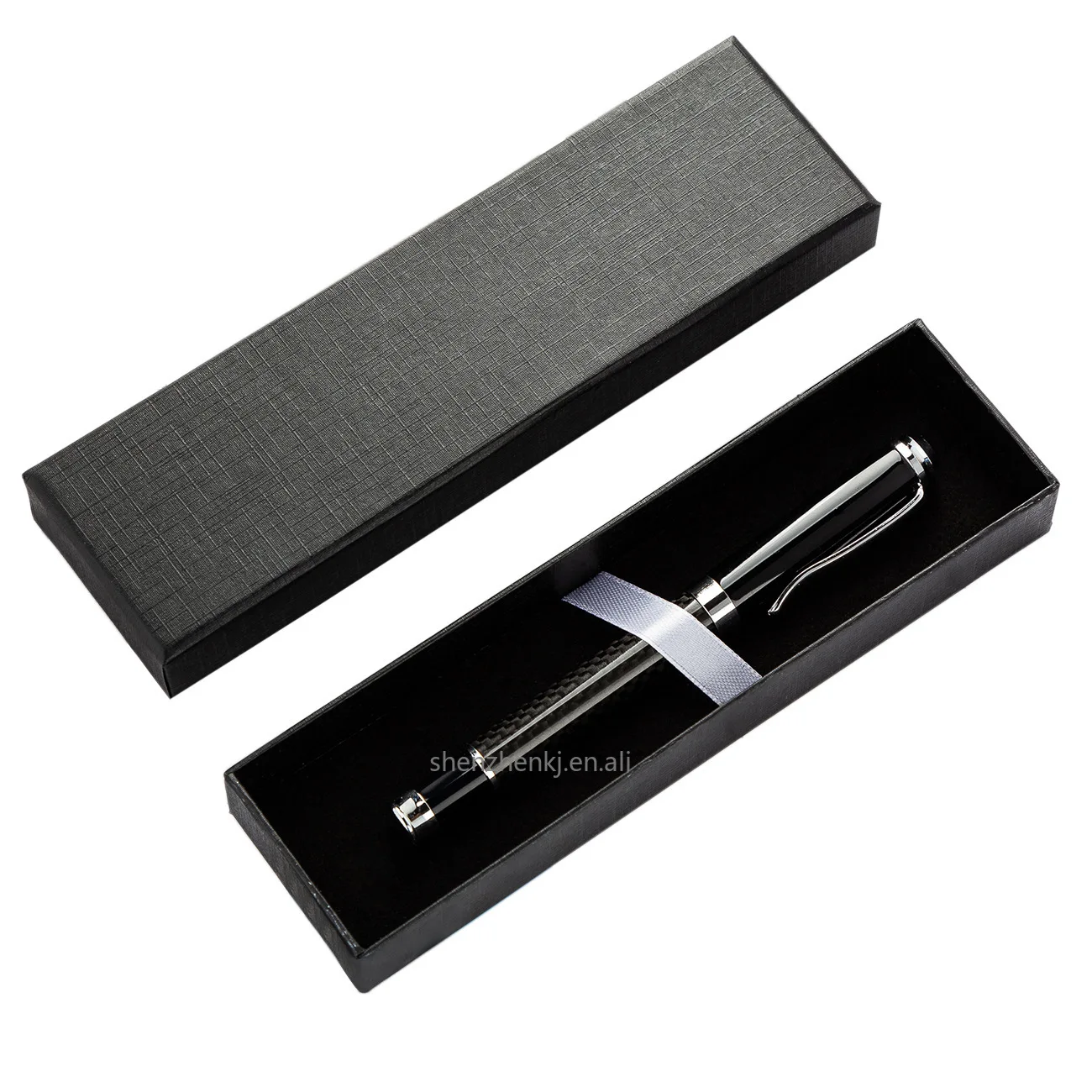 Rectangular Clamshell Gift Pen Box Fashion Upscale Business Office Storage Box Creative School Supplies Pencil Cases