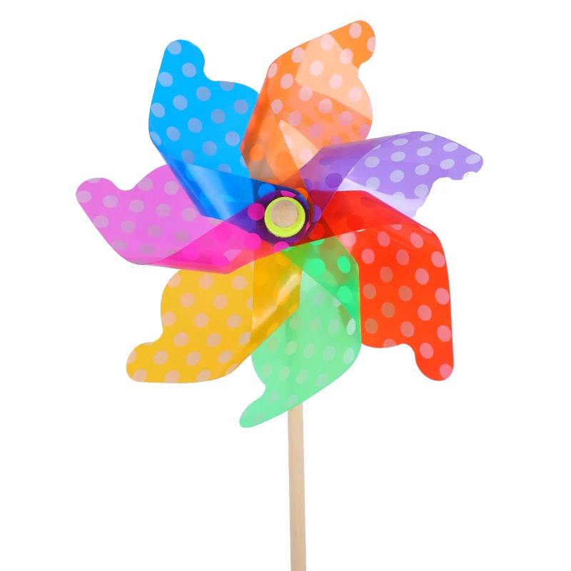 Professional Design Plastic Garden Pinwheel Toy Windmill Toy