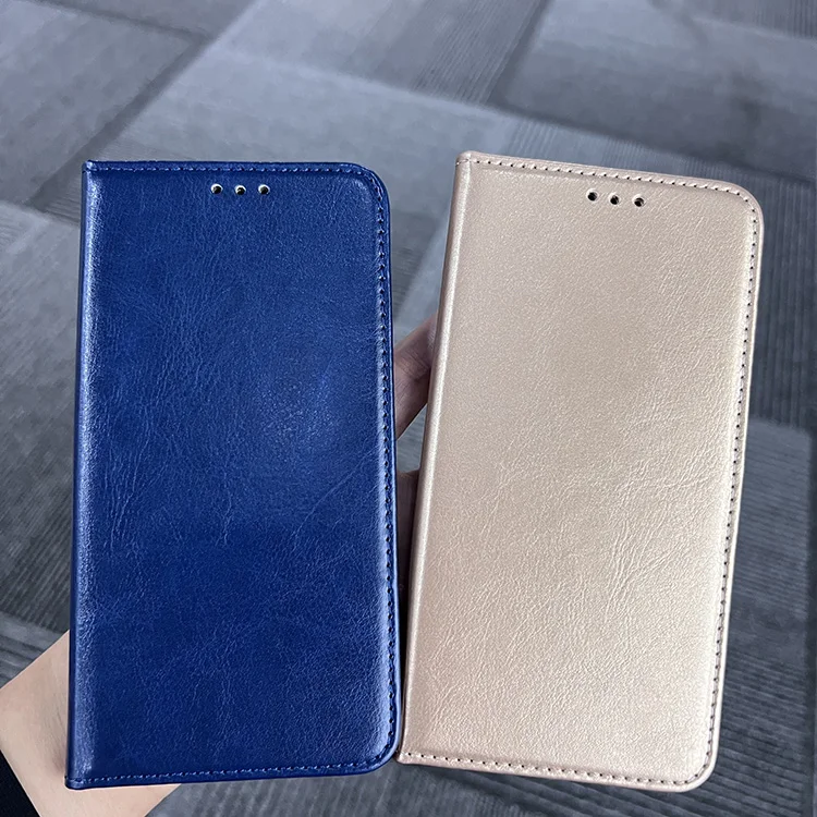 Factory Price Strong Magnet Phone Case PU Leather Back Cover Wallet Case for iPhone 14pro max