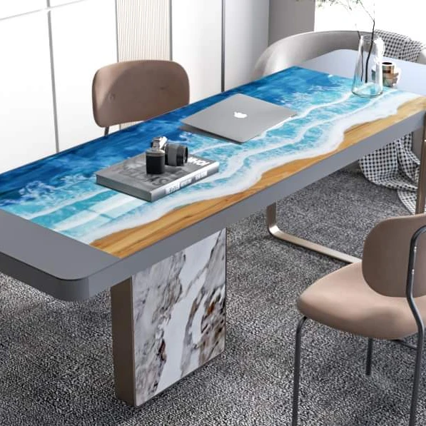 Deep Pour Non Toxic 2:1 River Table Epoxy Resin Crystal Clear