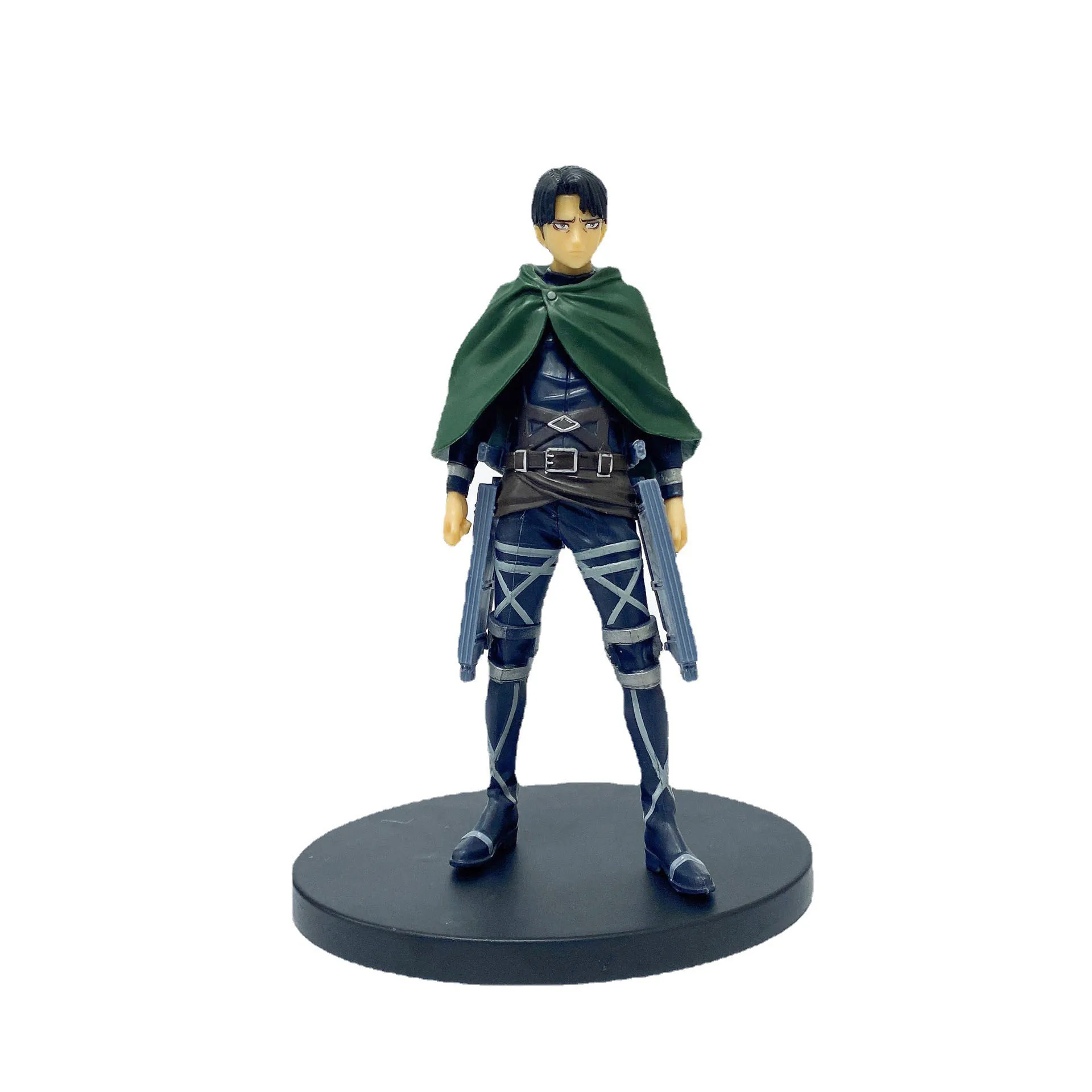 Новый 9 см персонаж Levi аниме атака на Титан ПВХ Ограниченная серия фигурка Игрушечная модель шасси автомобиля орнамент