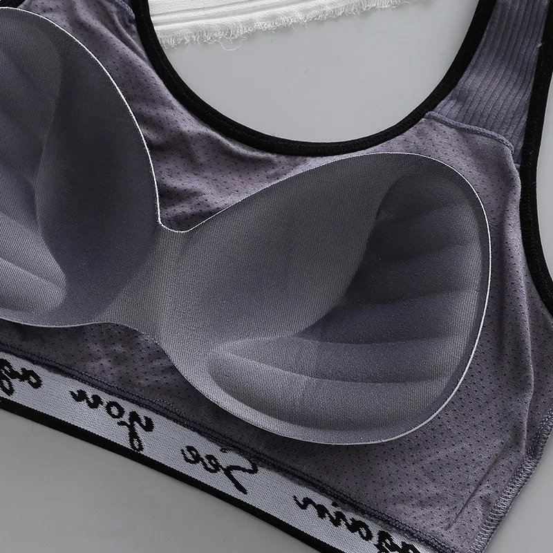 Bralette A B Small Cup Women Letter Brand Seamless sport Bra And Panties Bra & Brief Sets