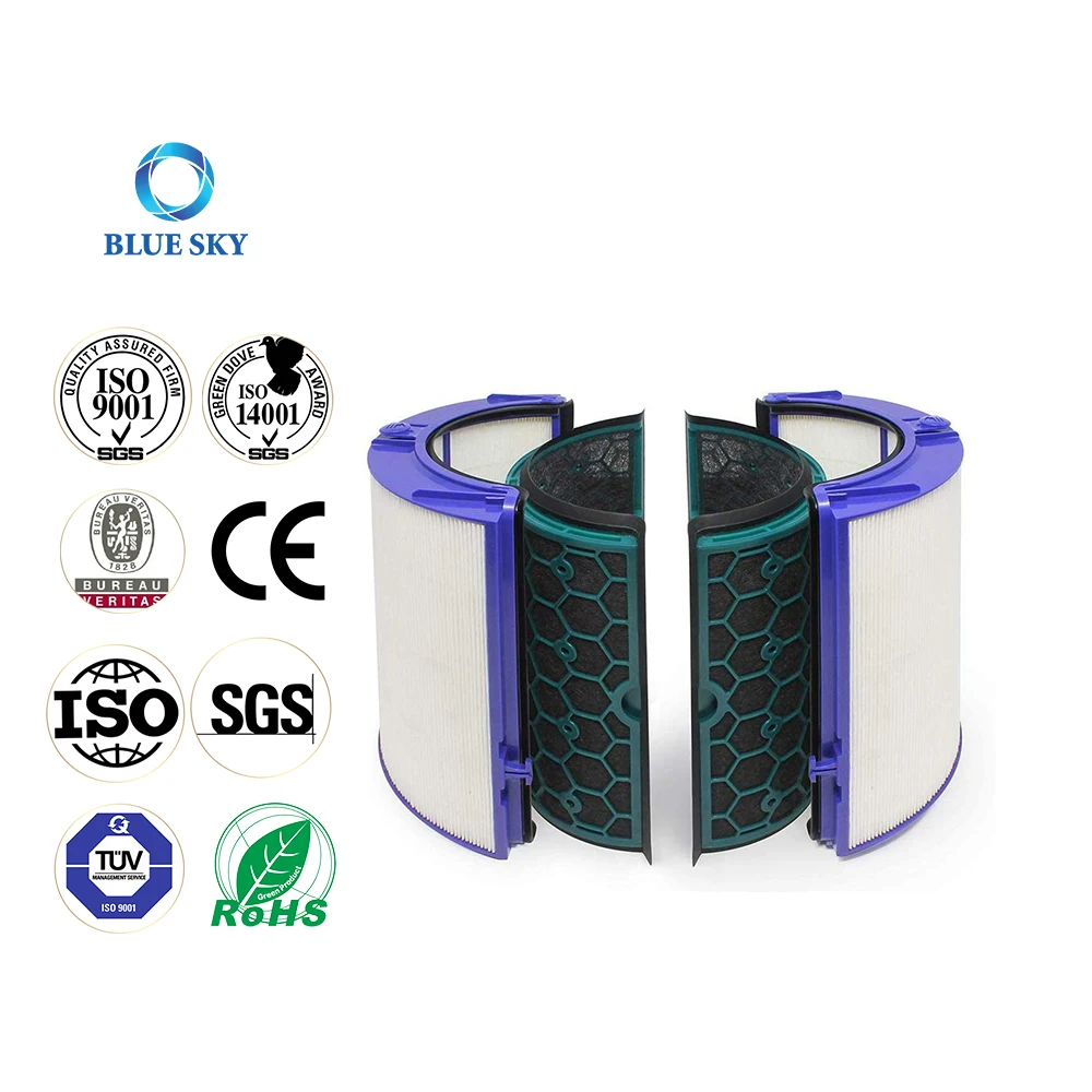 TP04 Replacement Hepa Filter Compatible with Dysons HP04 TP04 DP04 TP05 DP05 Air Purifier Parts