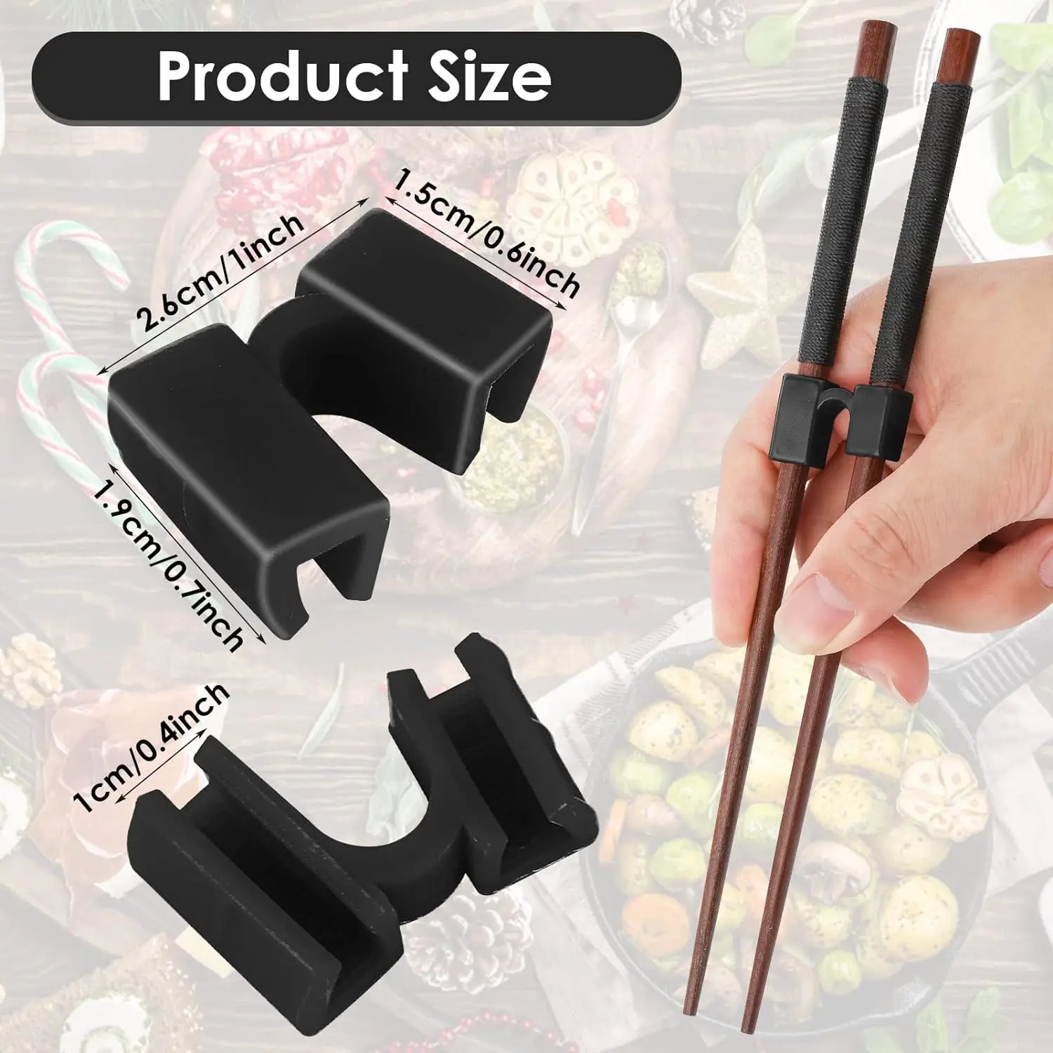 Food Grade Learning Training Chinese Plastic Helper Chopsticks Reusable Chopsticks Helpers for Kids Beginner