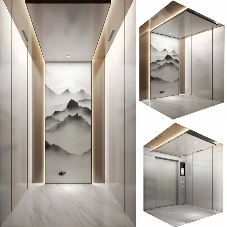 Custom Commercial Elevator Office Building Passenger Traction Elevator