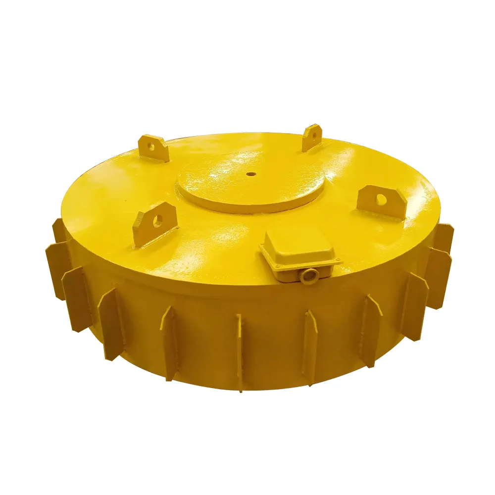 Dry Powder Disc RCDB-10 Electro magnetic Separator Conveyor Belt