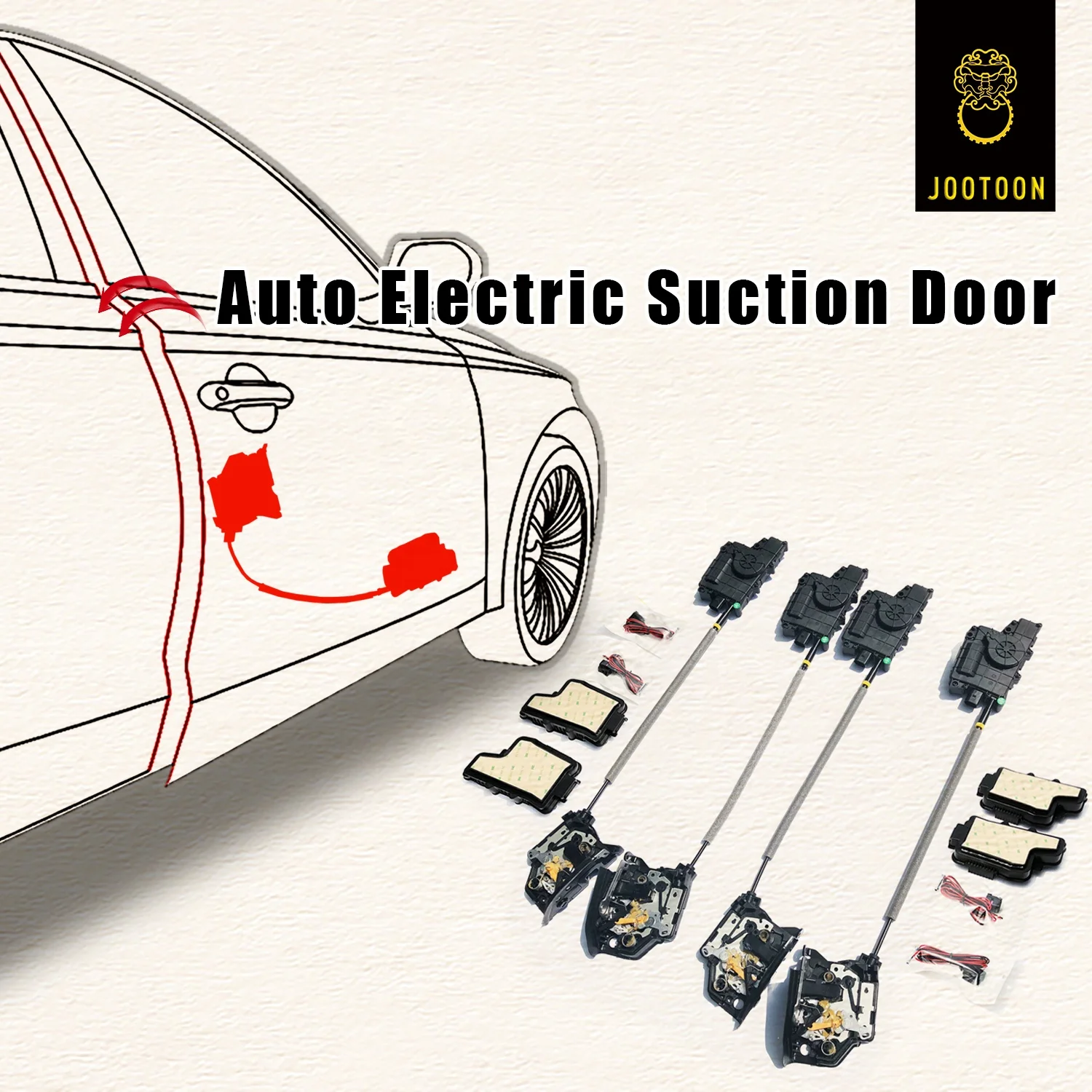 JOOTOON anti-pinch car soft close door for Mercedes Benz GLC 253