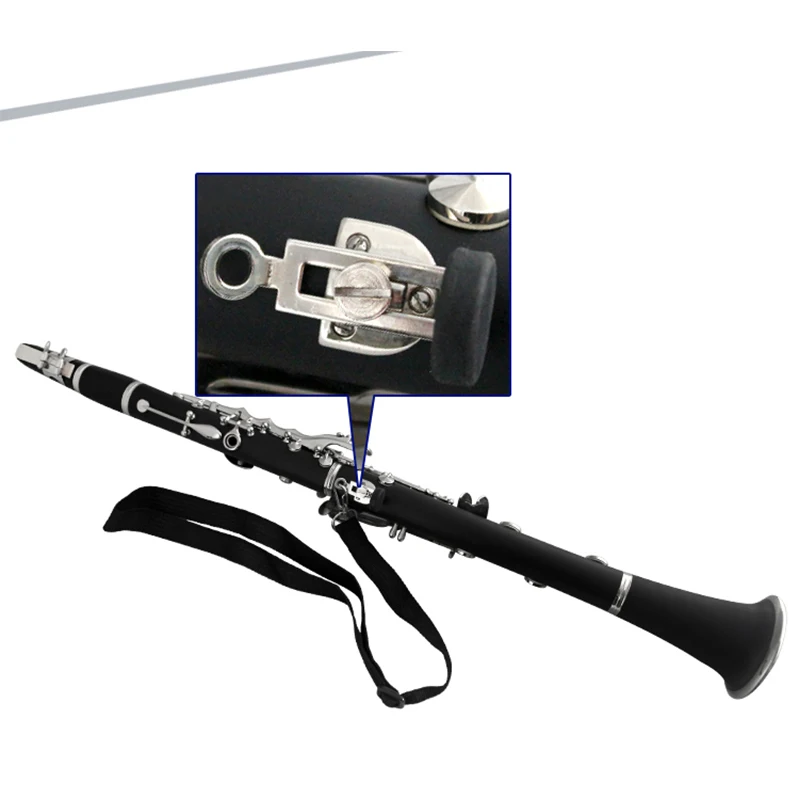 Melen Professional Play Bakelite Turkish 17 Key Soprano B-Flat Clarinet