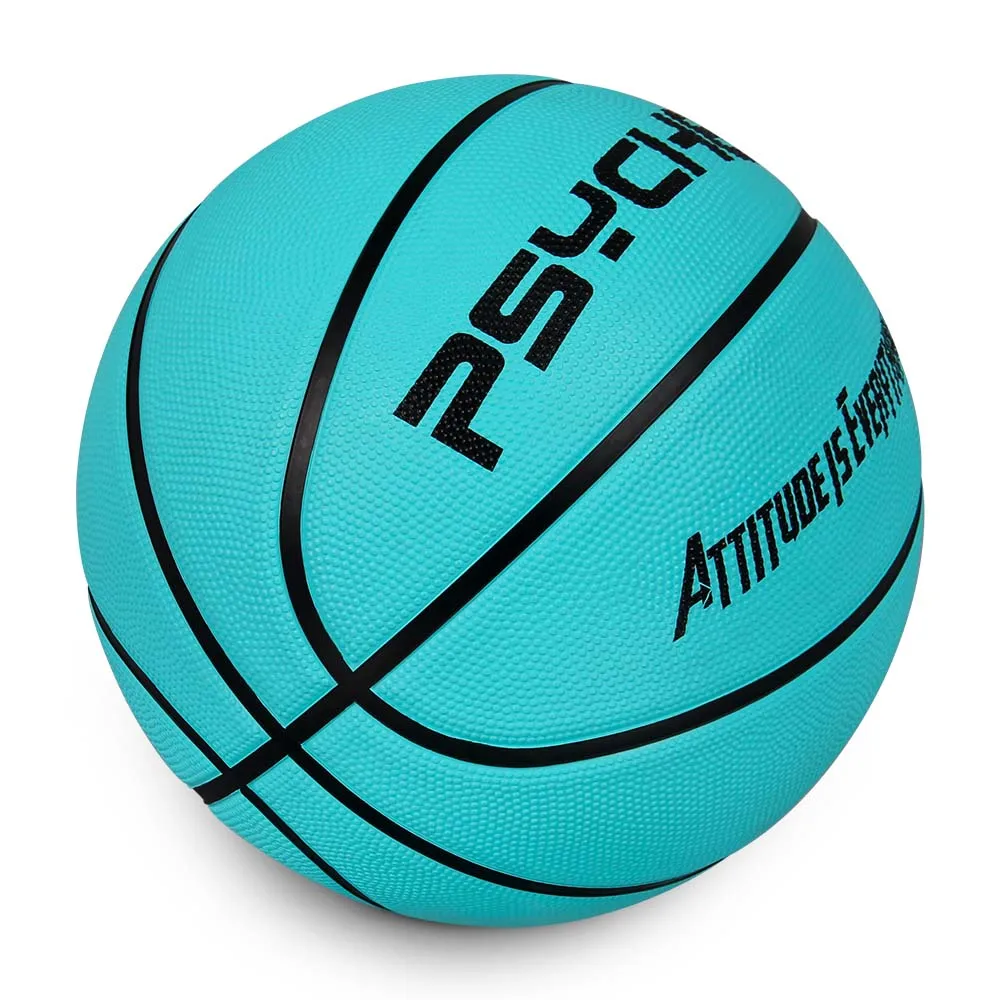PSYCHE standard basketball size 7 outdoor basketball freestyle training rubber basketball