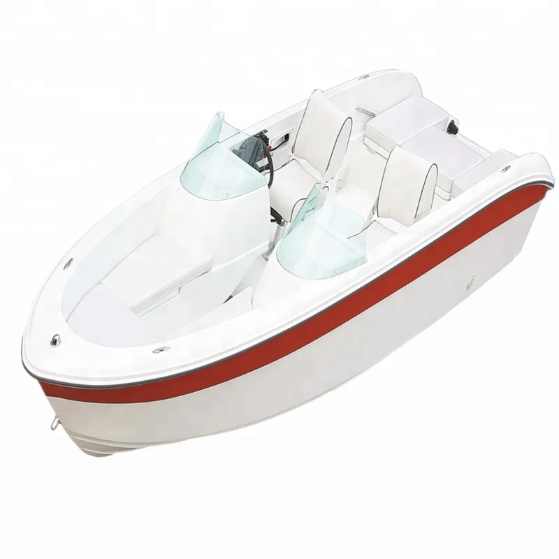 CE Approved 4.96M  Fiberglass fishing Boat high speed  racing sports boats