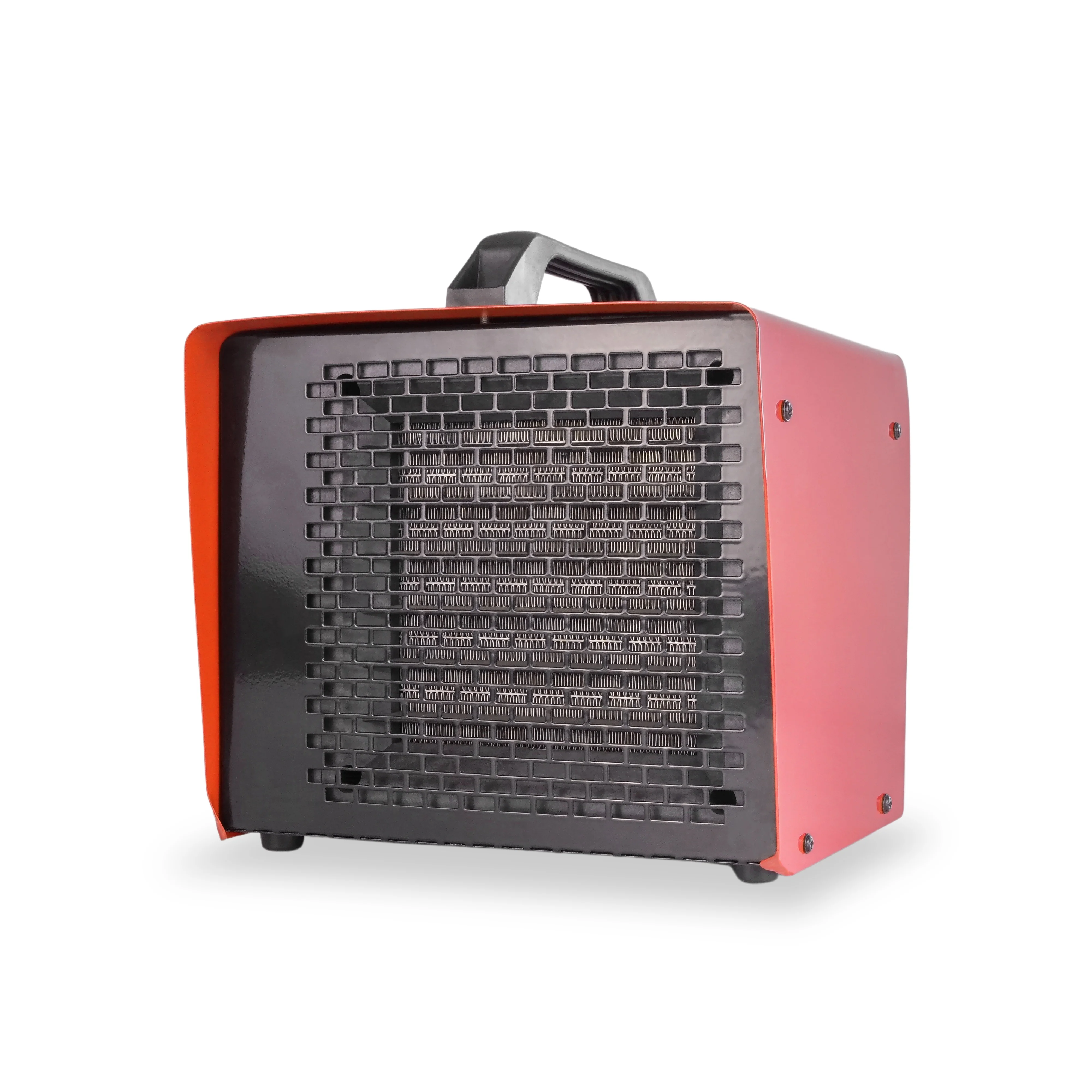 Fashionable 5KW red square Portable Waterproof Indoor PTC Electric Fan Heater