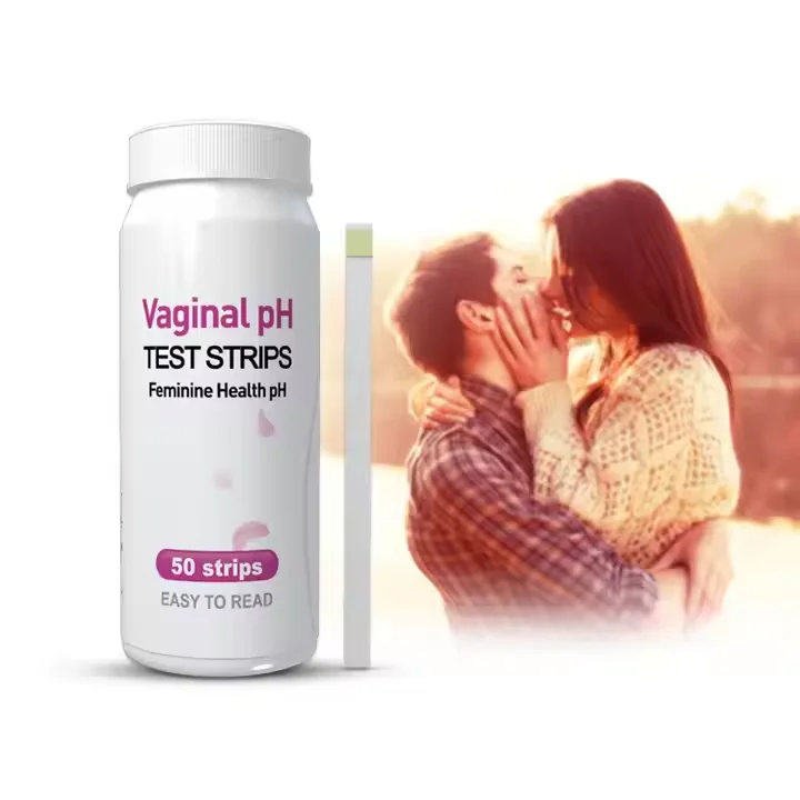 Universal vaginal pH test strip women self test 3.0-6.5 vaginal pH test paper high accuracy