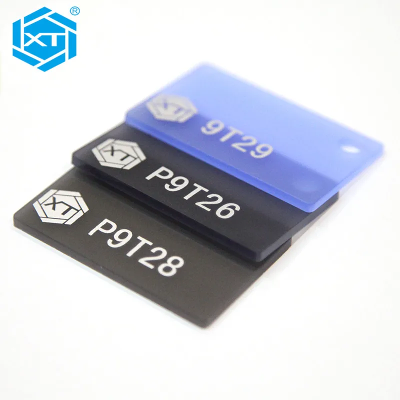 1220x2440x3mm Led Light Laminate One Way Black 1.5mm Acrylic Sheet 1220x2440mm