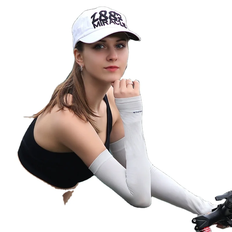 Manufacturer Custom Logo summer Lightweight Breathable and Anti-UV Cycling Long Arm Sleeves