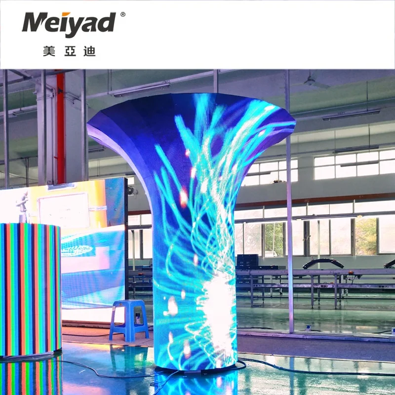 Shenzhen Meiyad P4  LED Flexible module /LED display/LED soft module SMD with CE FCC ROHS