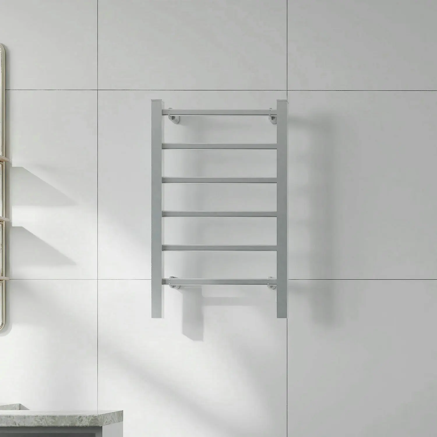 EVIA EV-100 Wall Mounted And Freestanding Heated Towel Rail Radiator Bathroom