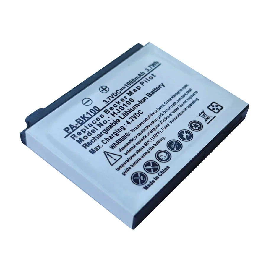 HJS100 rechargeable battery for  C260 GLK300 Becker Map Pilot GPS battery