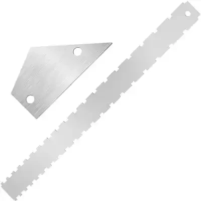 Инструмент для гитары Luthiers с зазубринами и прямыми краями и линейкой