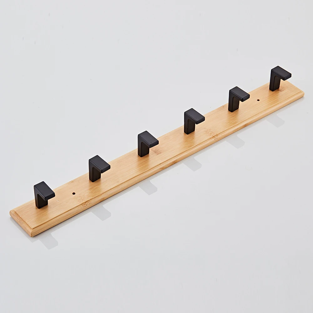 Rustic Wall Coat Rack Clothes Hangers Simple Home Decorative Bedroom key key wall hanger wood