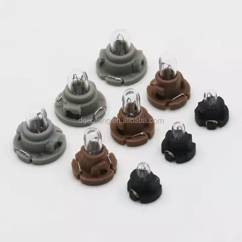 T3 T4.2 T4.7 plastic base car dashboard light bulb 14V2.4W car climate controller bulb