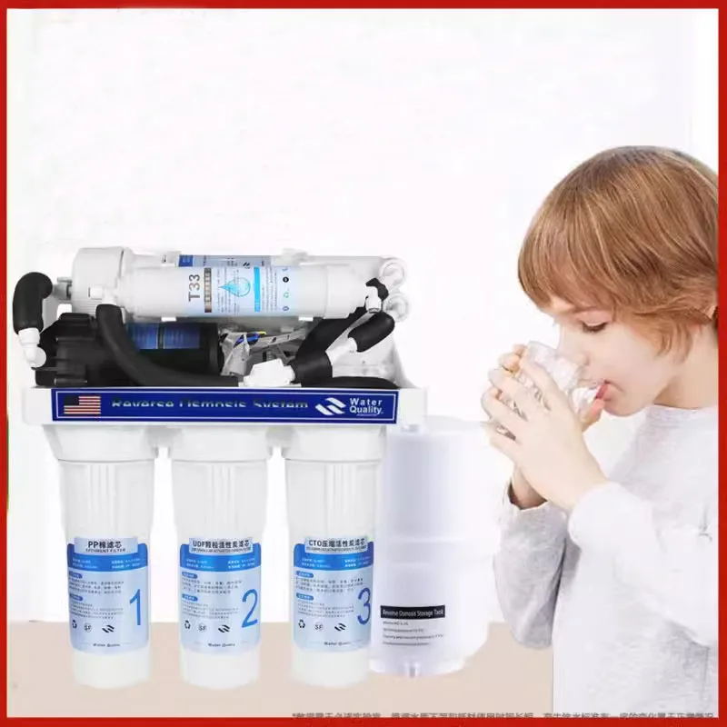 5 Stages R O Reverse Osmosis Water Purifier Machine Water Filter Housing 20 Inch With Pressure Tank