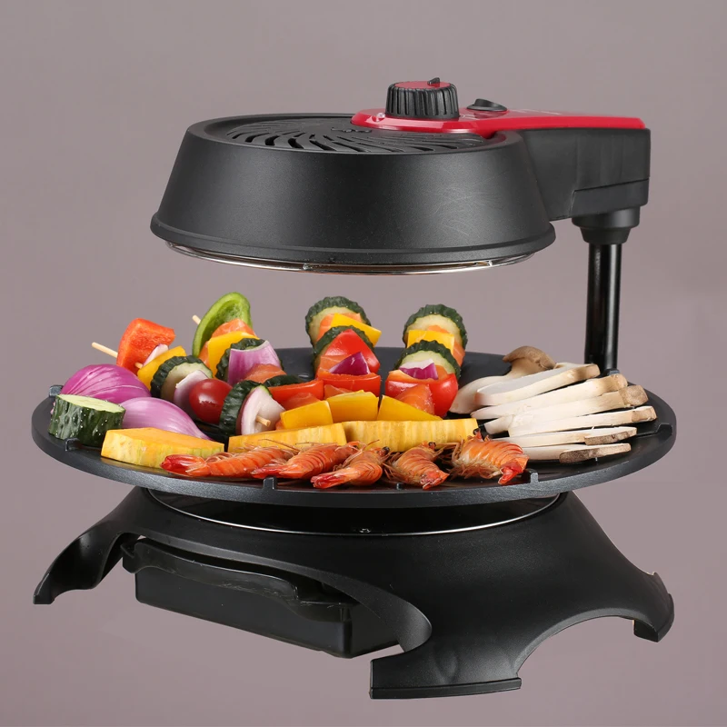 Top Heater Double Contact Korean Barbecue Japan Japanese Teppanyaki Wide Stainless Steel Flat Top Griddle Grill