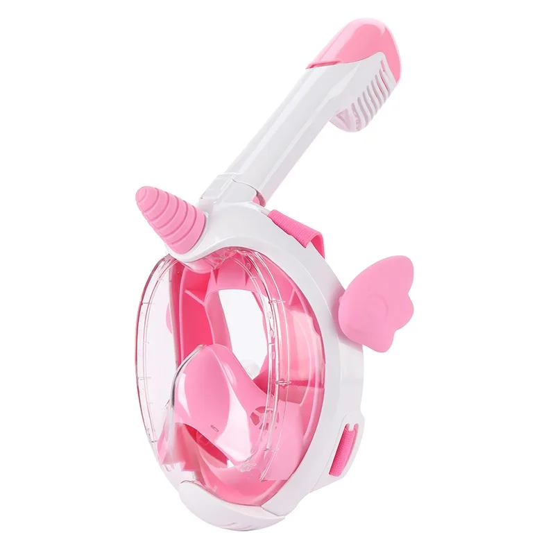 Thenice Free Scuba Swimming Goggles Kids Full Face Diving Unicorn Masks Set For Snorkeling Equipment