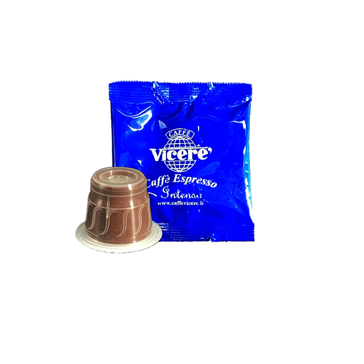 
Coffee Capsule Nespresso Compatible Ground Blu Coffee Private Label 